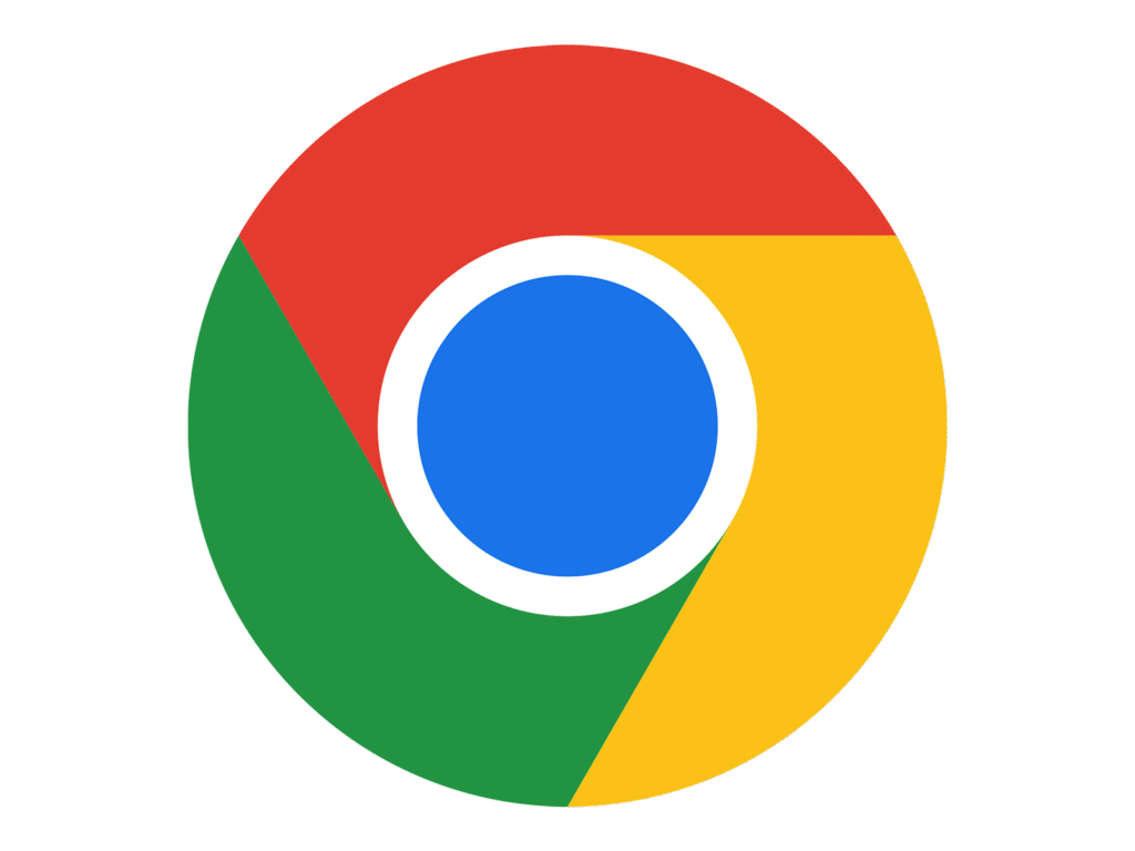 Google Chrome browser official logo for Windows
