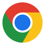 Google Chrome browser official logo for Windows