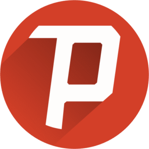Psiphon Windows interface showing active secure VPN connection and region selection
