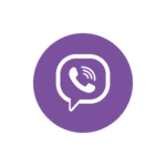 Viber for Windows desktop interface showing chat list and call options