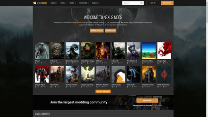 Nexus Mod App conflict resolution screen