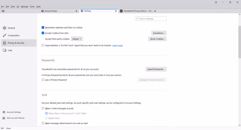 Manage all your email accounts in one place.