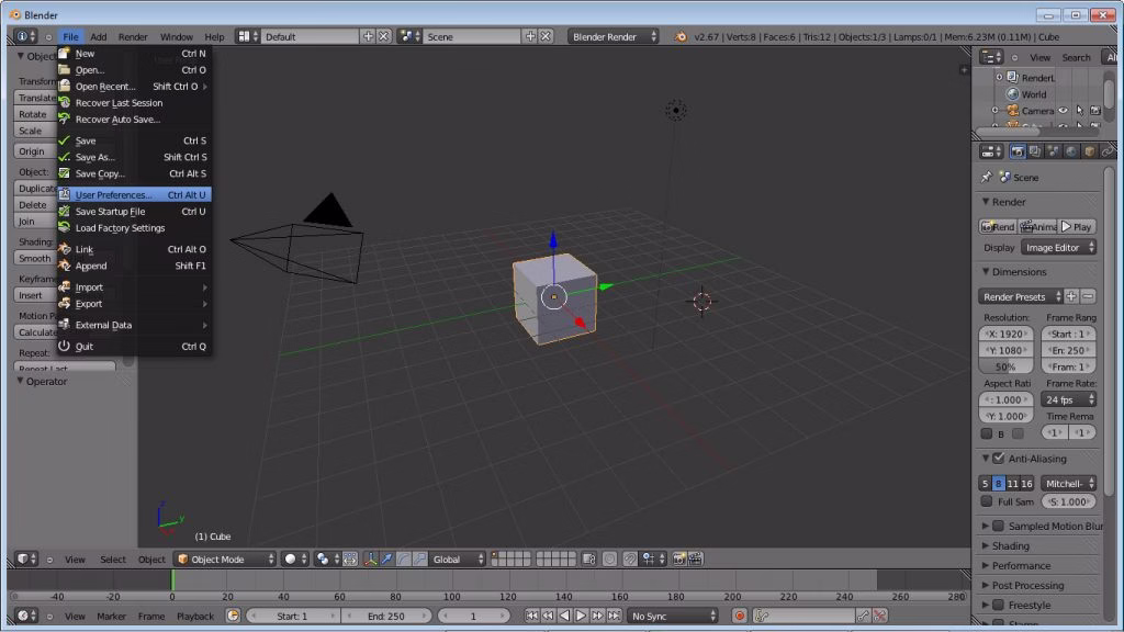 Blender 3D viewport with sculpting tools and high-poly mesh