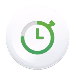 TopTracker time tracking app running on Windows