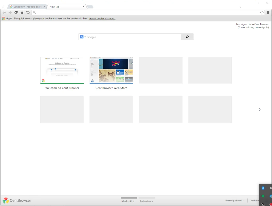 Cent Browser Free Download screenshot 2