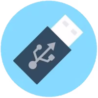 Ventoy boot management utility logo on USB background