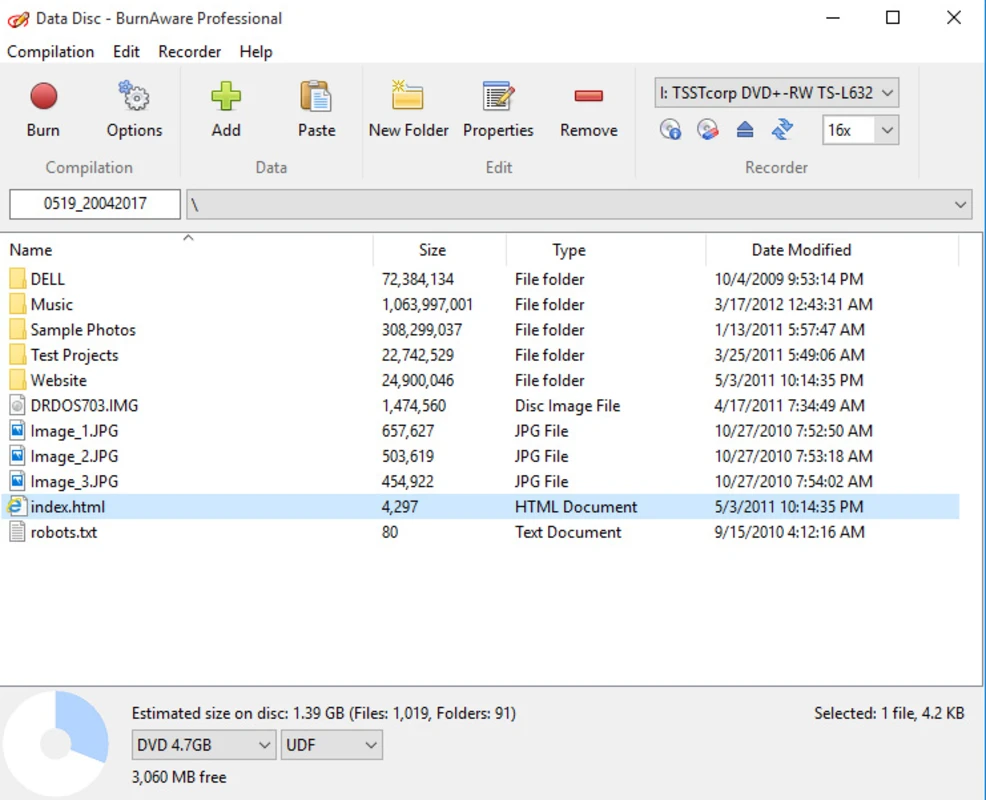 ISO creation and extraction tools