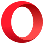 Opera 122.0 web browser Logo