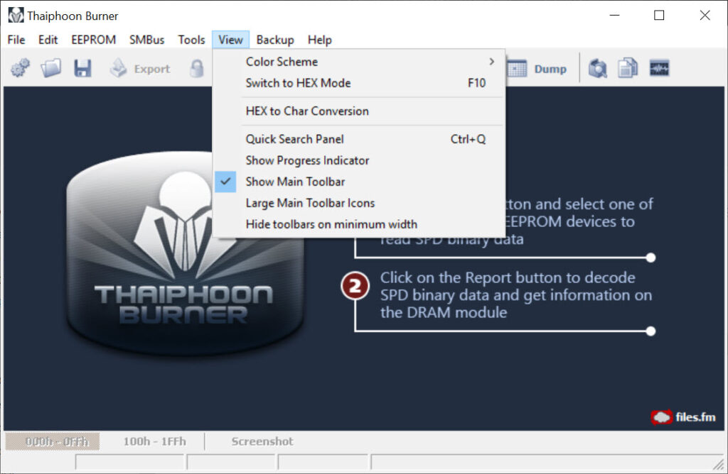 Thaiphoon Burner advanced SPD editing and diagnostics tools
