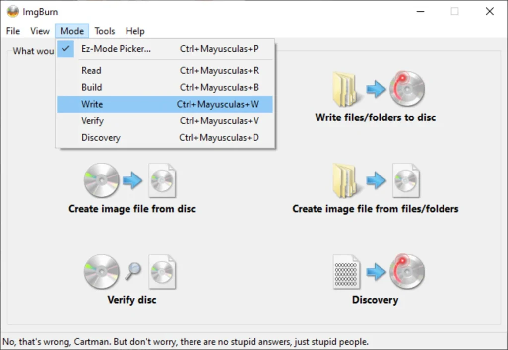 mgBurn verification process after burning a DVD