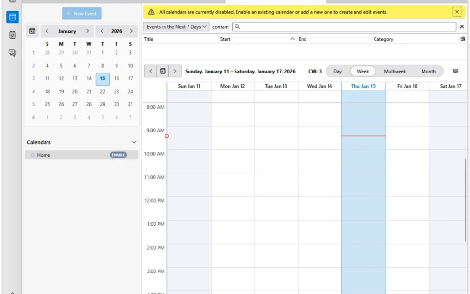 Thunderbird Free Download for Windows – Email Client screenshot 1