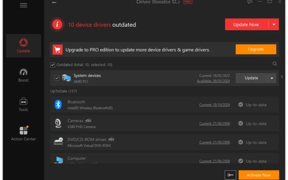 Driver Booster Free Download for Windows – Driver Updater screenshot 1